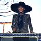 Beyoncé accepts the Fashion Icon award.